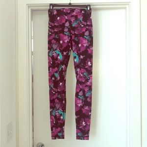 Floral Lululemon Leggings